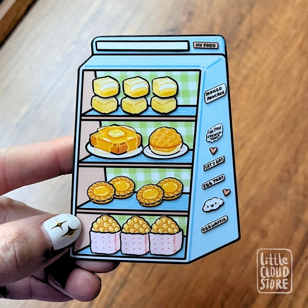 Hong Kong iconic Food Sticker Magnet Set