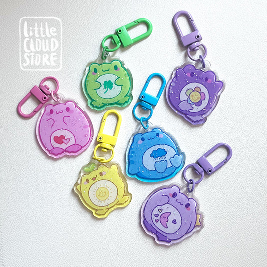 Carefrogs Acrylic Keychain