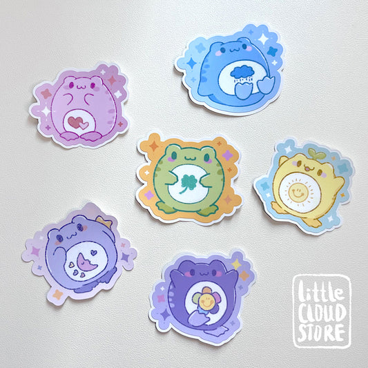 Carefrogs 💕 Vinyl Stickers