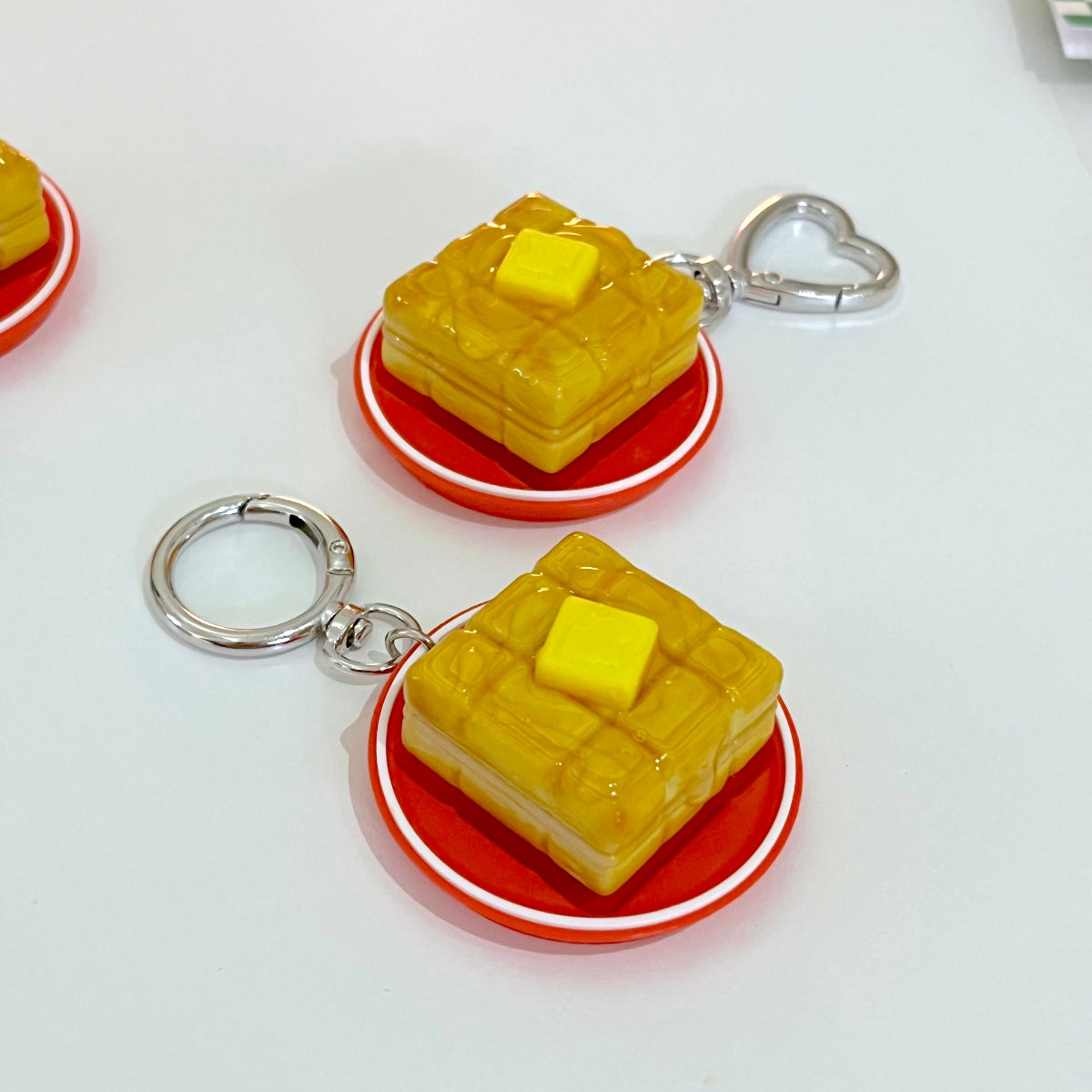 Hong Kong Style French Toast Clicker Keychain