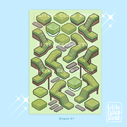 Ground Building Stickers