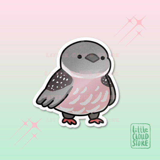 Spotted Dove Vinyl Sticker