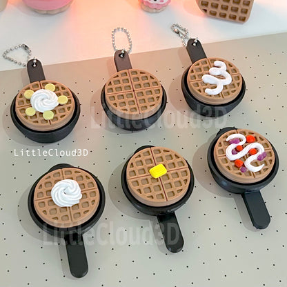 Waffles Clicker Keychain 🧇